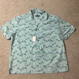 Quieti Performance 4 Way Strech Button Down Shirt - Size XXL